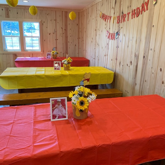 WINNIE THE POOH 1st BDAY PARTY DECORATIONS SET - Picture 6 of 6
